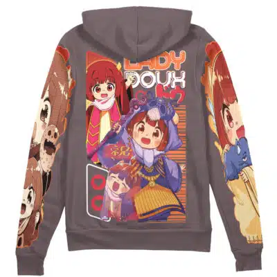 Lady Doux The Daughter of the Demon Lord Is Too Kind Streetwear Zip Hoodie Jacket