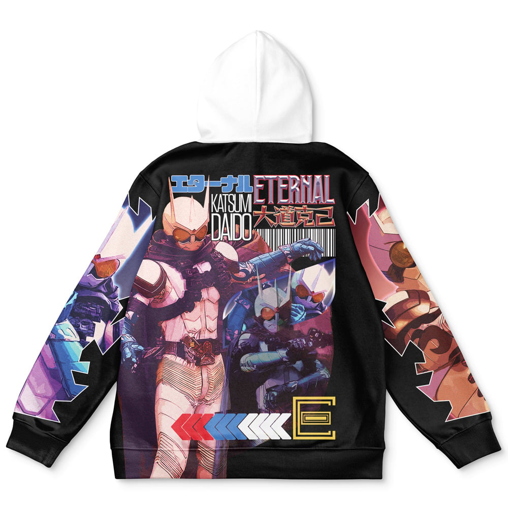 Kamen Rider Eternal Kamen Rider W Streetwear Hoodie