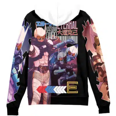 Kamen Rider Eternal Kamen Rider W Streetwear Zip Hoodie Jacket