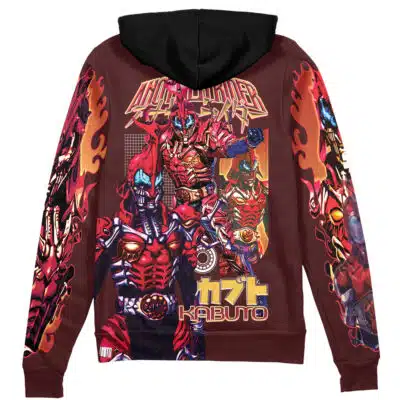 Another Rider Kabuto Kamen Rider Zi-O Streetwear Zip Hoodie Jacket