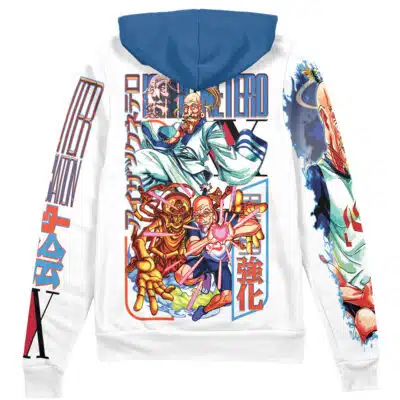Isaac Netero Hunter x Hunter Streetwear Zip Hoodie Jacket