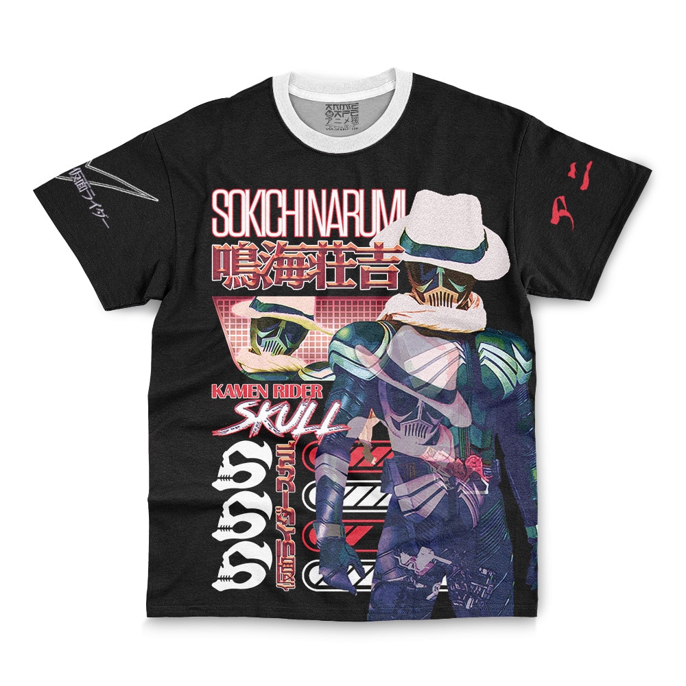 Kamen Rider Skull Kamen Rider W Streetwear T-Shirt