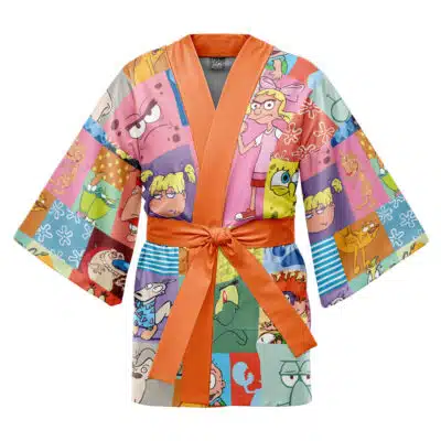 90s Nickelodeon V2 Happi Coat Haori Kimono