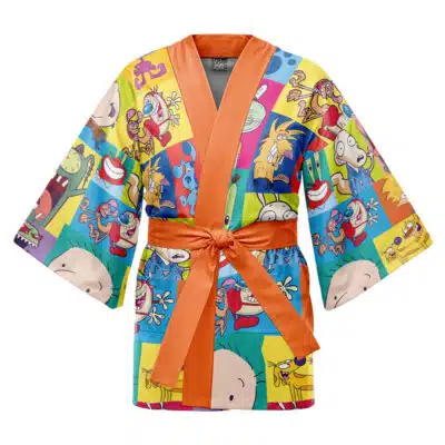 90s Nickelodeon Happi Coat Haori Kimono