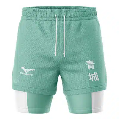 Aoba Johsai Haikyuu 2-in-1 Performance Shorts