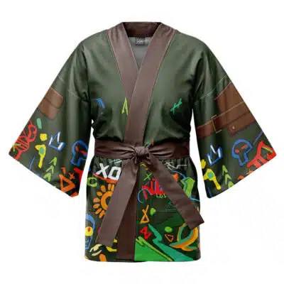 Arcane Ekko League of Legends Happi Coat Haori Kimono