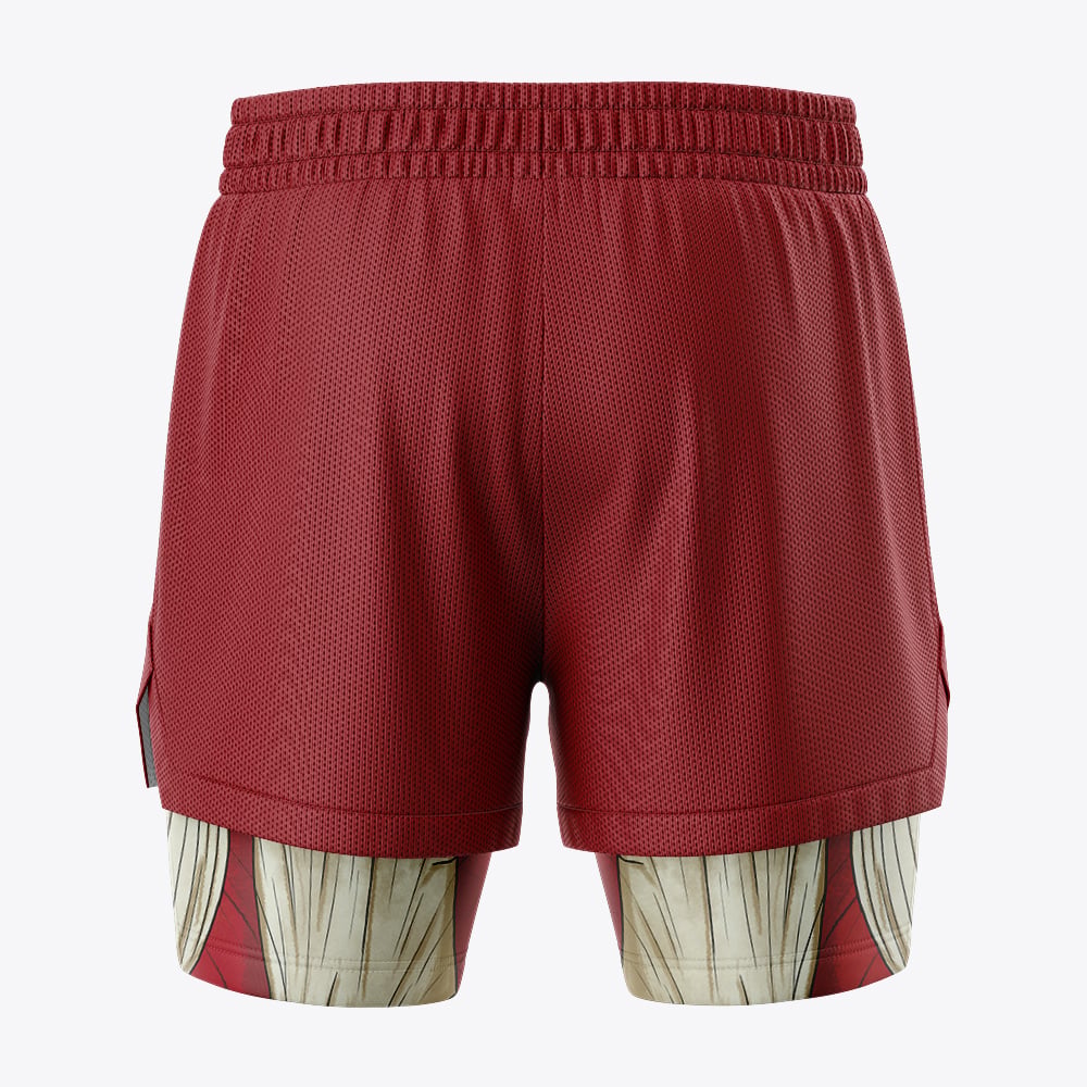 Armored Titan Attack on Titan 2-in-1 Competition Shorts - Image 4