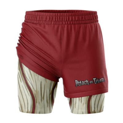 Armored Titan Attack on Titan 2-in-1 Competition Shorts