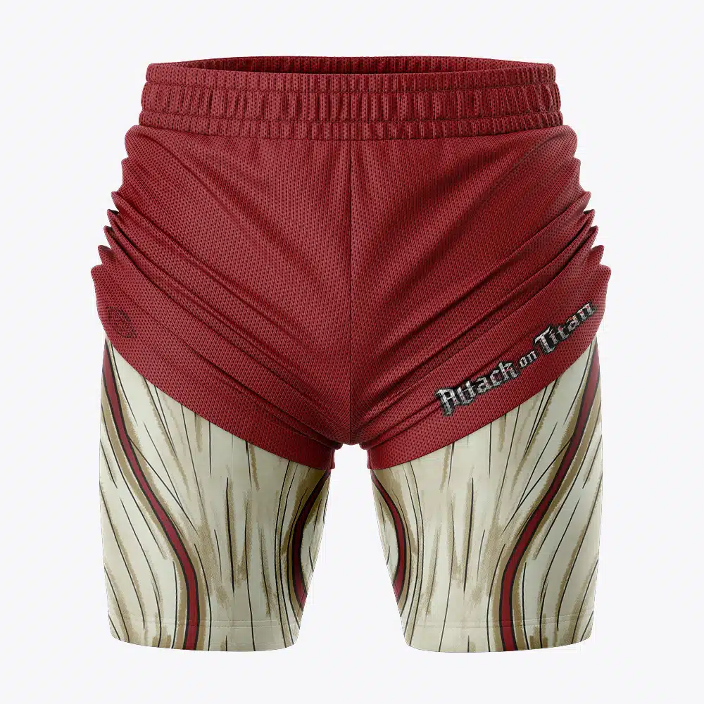 Armored Titan Attack on Titan 2-in-1 Competition Shorts - Image 3