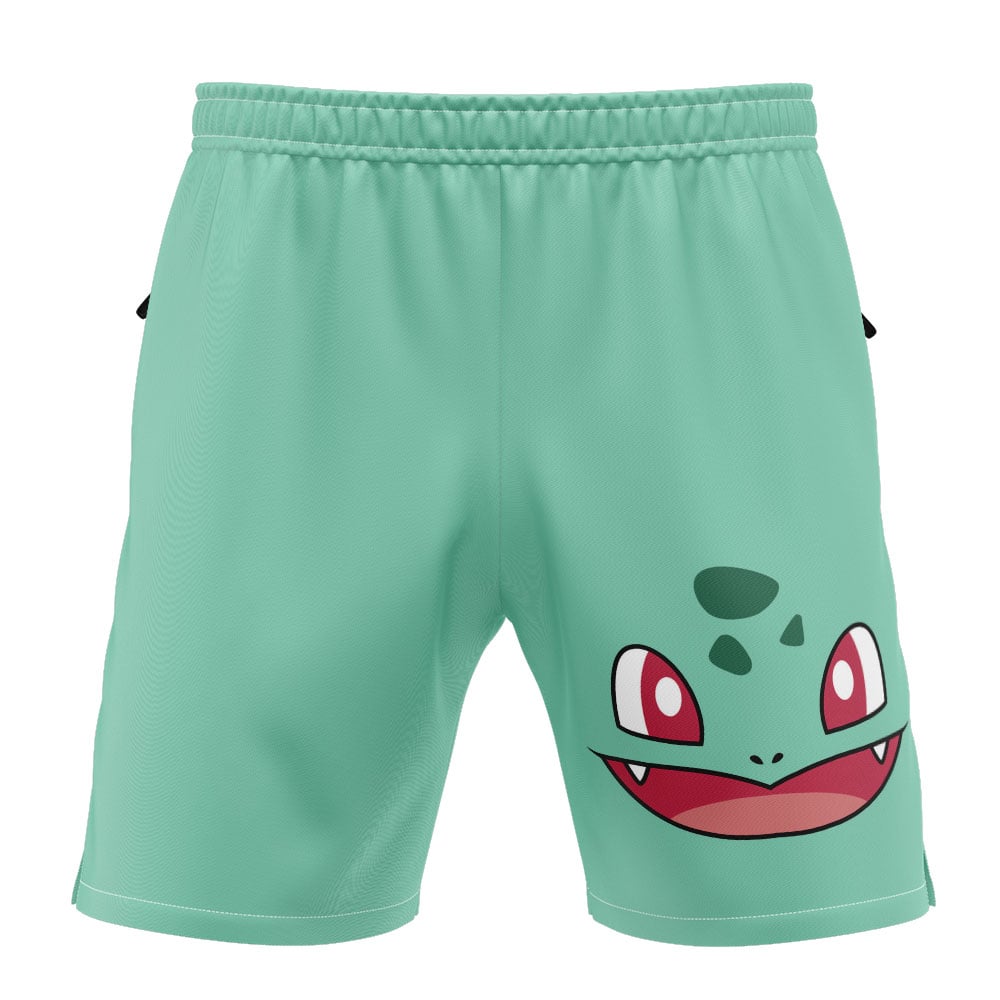 Bulbasaur Face Pokemon Versatile Shorts