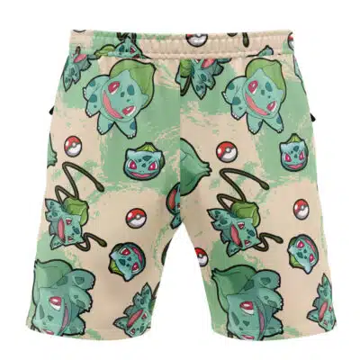 Bulbasaur Pattern Pokemon Versatile Shorts