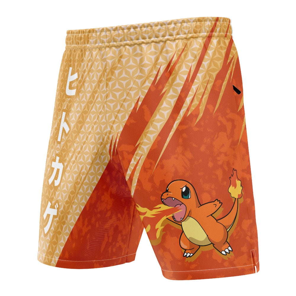 Charmander Attack Pokemon Versatile Shorts - Image 4