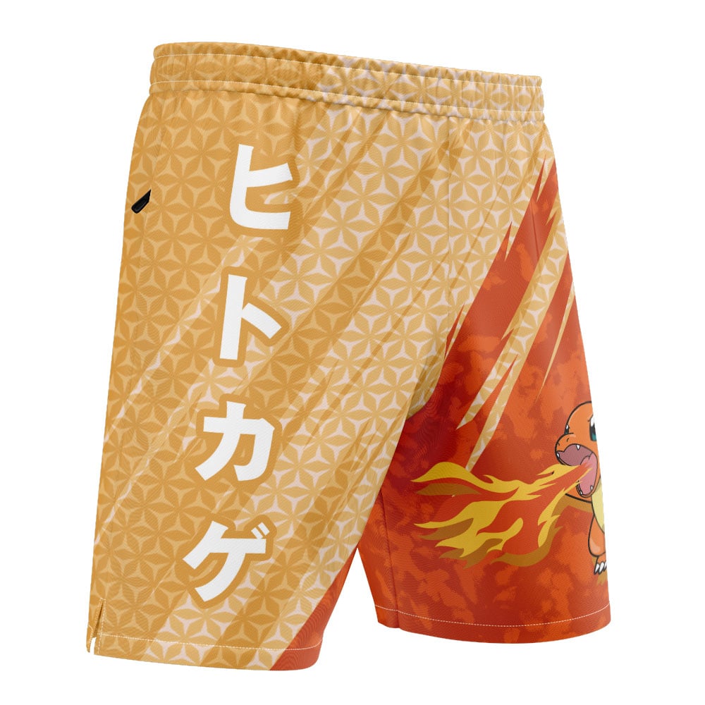 Charmander Attack Pokemon Versatile Shorts - Image 3