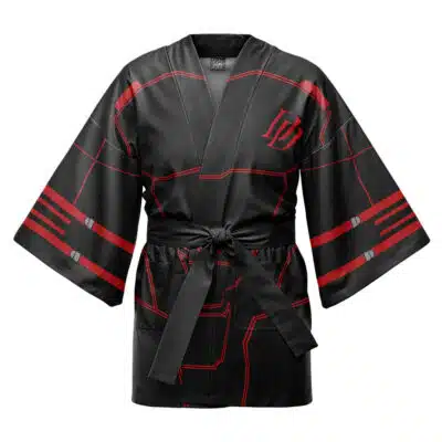 Daredevil Back In Black Marvel Happi Coat Haori Kimono