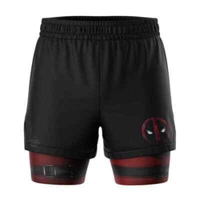 Deadpool Marvel 2-in-1 Competition Shorts