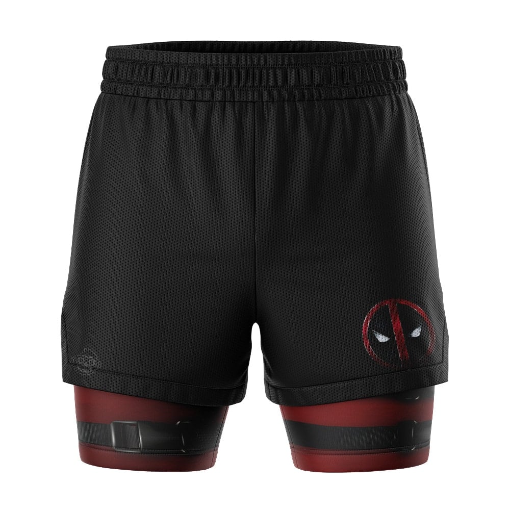 Deadpool Marvel 2-in-1 Competition Shorts