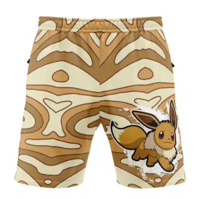 Eevee Trippy Pokemon Versatile Shorts