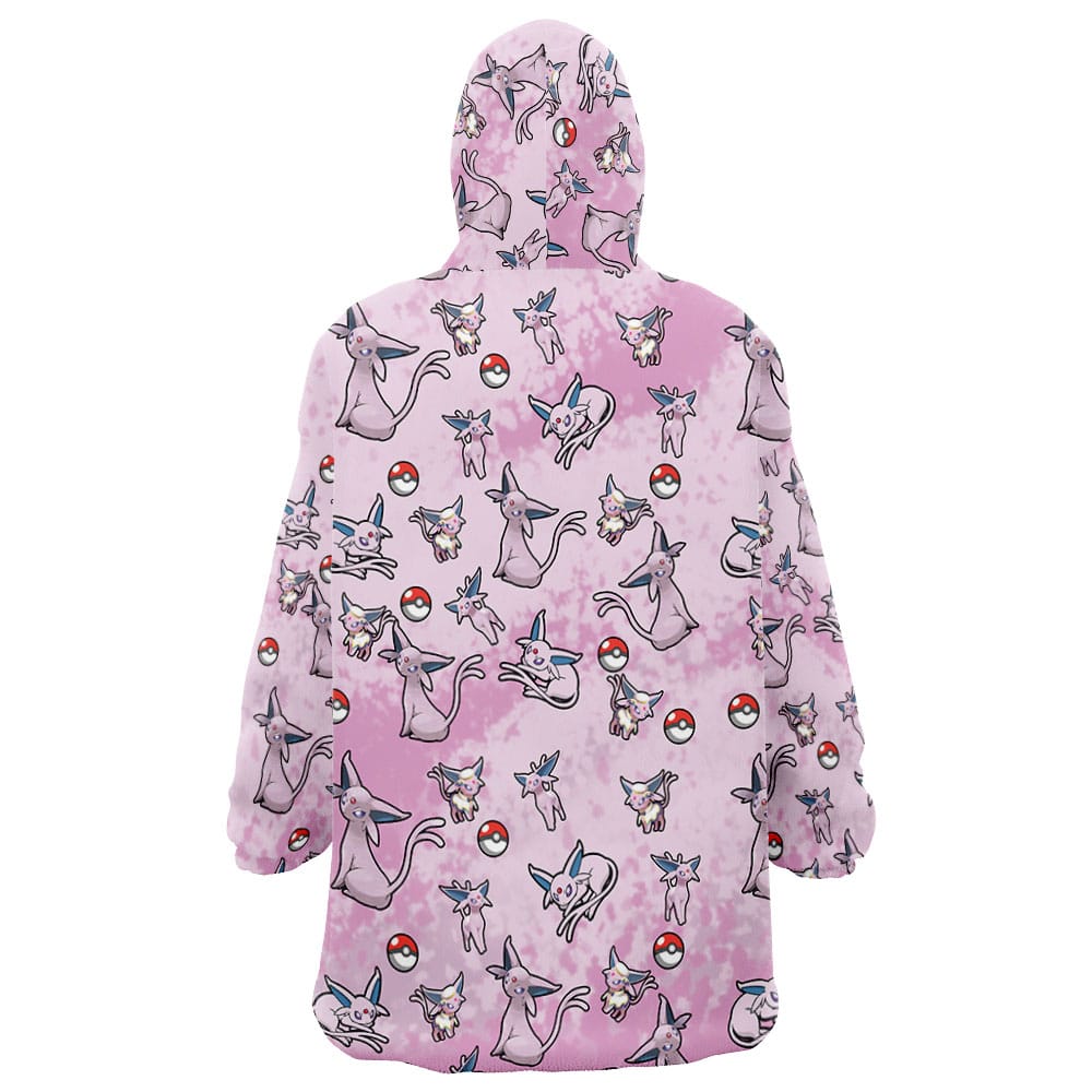 Espeon Pokemon Snug Blanket Hoodie - Image 3