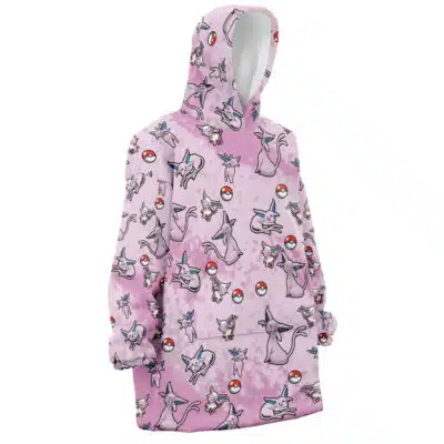 Espeon Pokemon Snug Blanket Hoodie