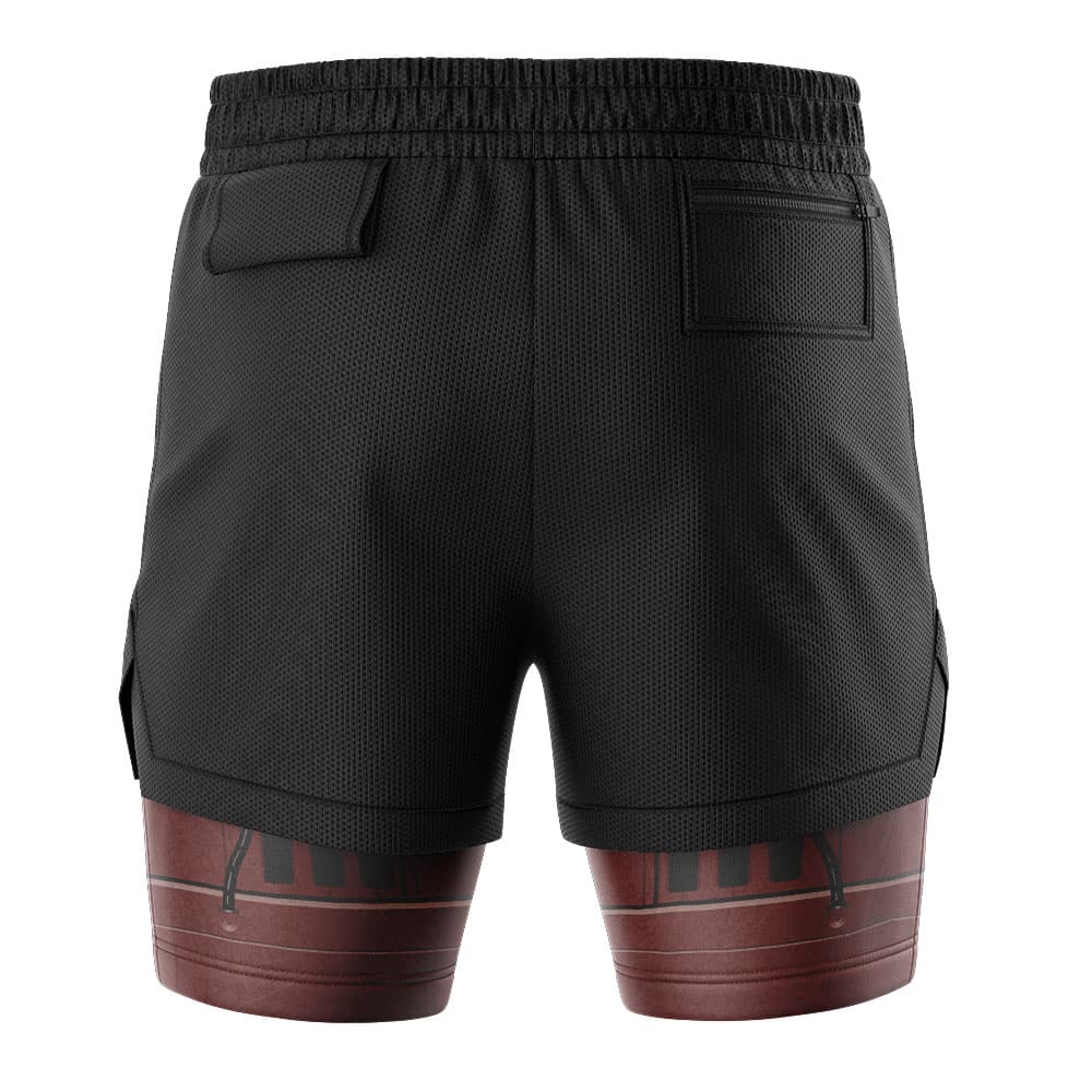 Fireteam Crimson Halo 2-in-1 Performance Shorts - Image 4