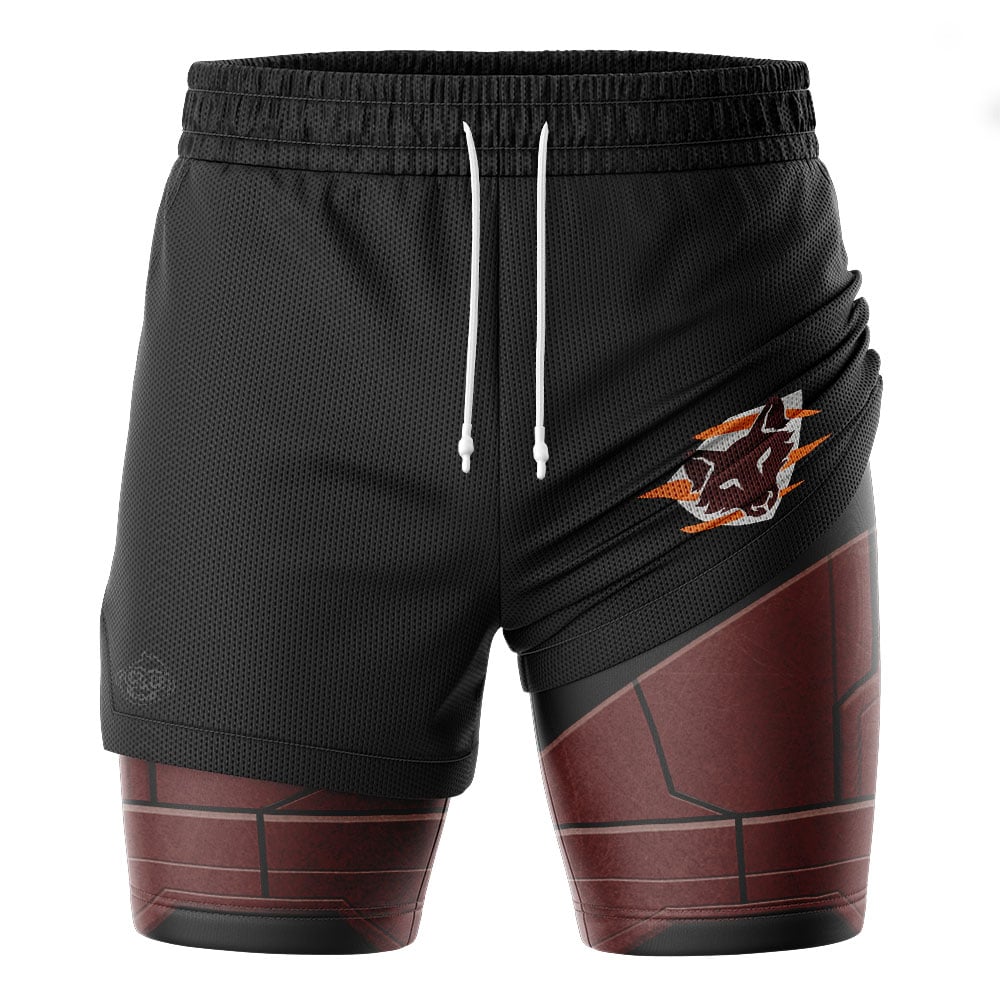 Fireteam Crimson Halo 2-in-1 Performance Shorts - Image 3
