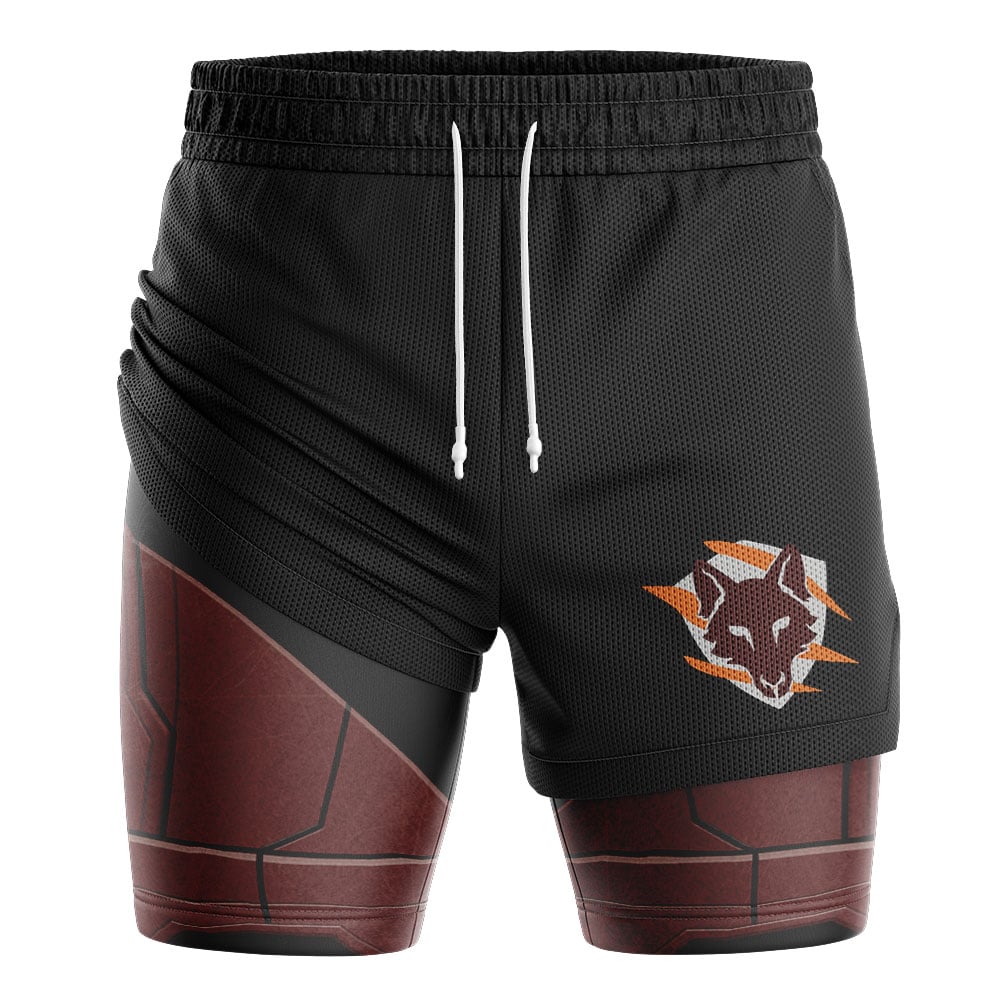 Fireteam Crimson Halo 2-in-1 Performance Shorts - Image 2