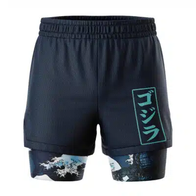 Godzilla V2 2-in-1 Competition Shorts