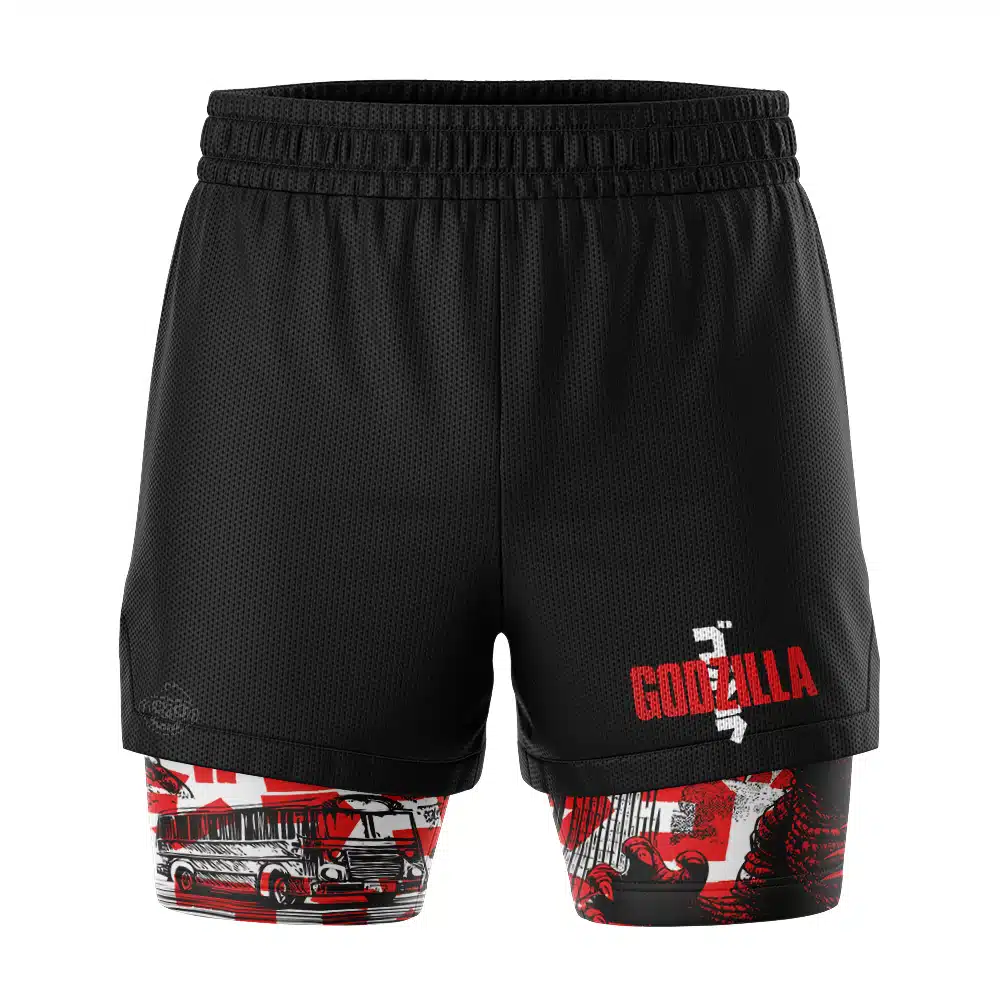 Godzilla 2-in-1 Competition Shorts - Image 2