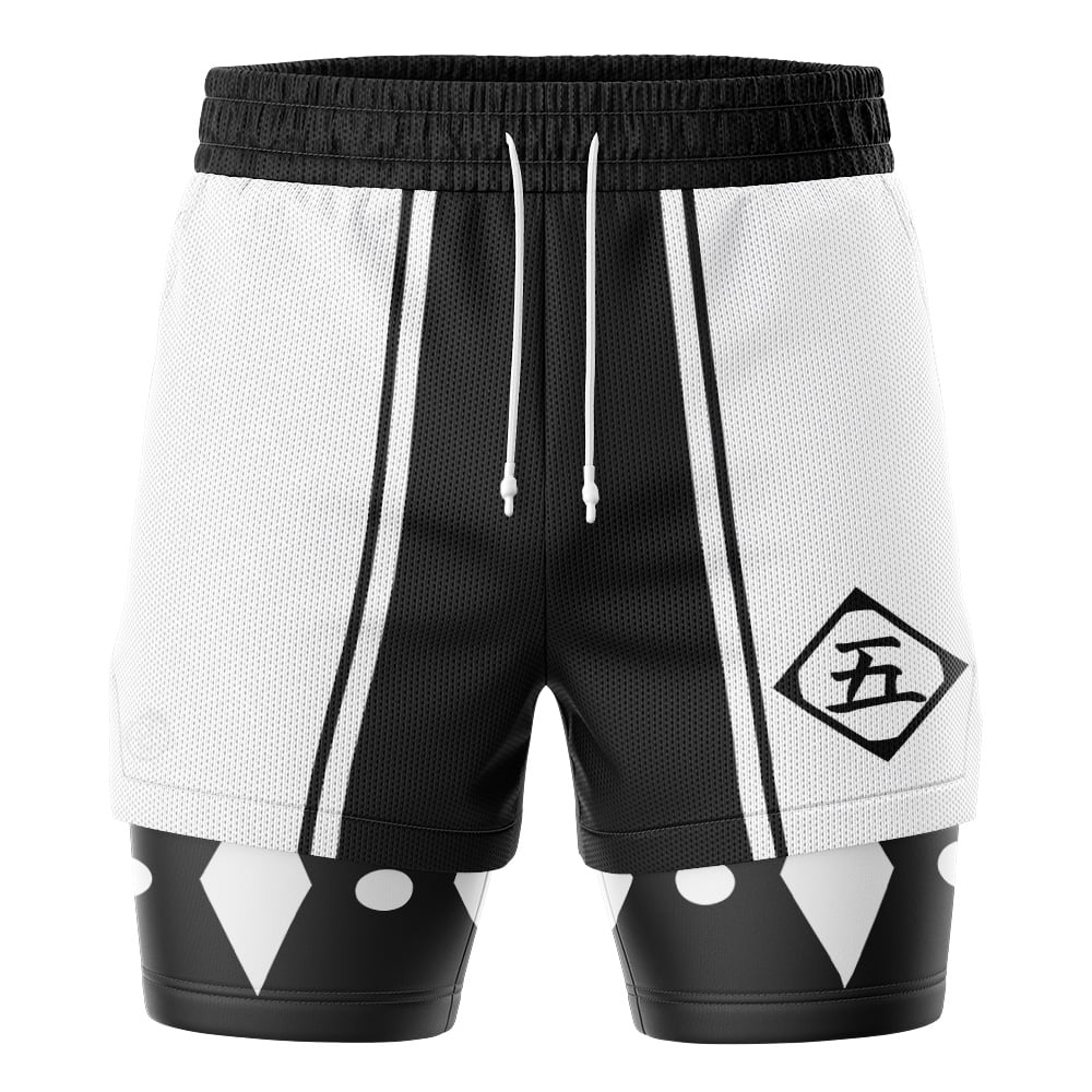Gotei 13 5th Division Sōsuke Aizen Bleach 2-in-1 Performance Shorts