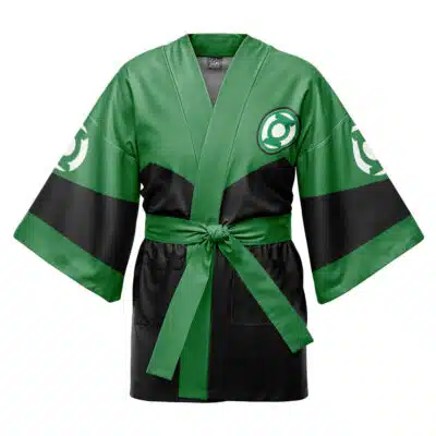 Green Lantern DC Happi Coat Haori Kimono