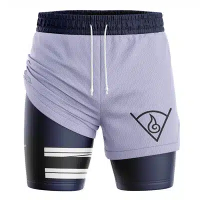Hinata Hyuga V2 Shippuden 2-in-1 Performance Shorts