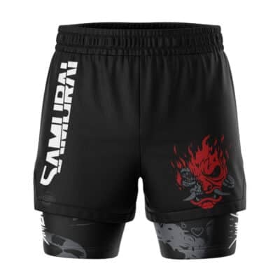 Johnny Silverhand Cyberpunk 2077 2-in-1 Competition Shorts