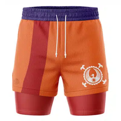 Kozuki Oden One Piece 2-in-1 Performance Shorts