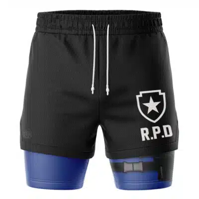 Leon Kennedy Resident Evil 2-in-1 Performance Shorts