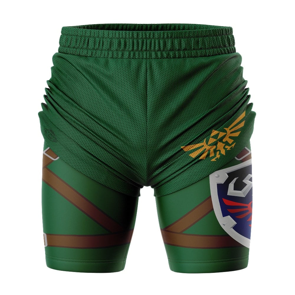 Link Legend of Zelda 2-in-1 Competition Shorts - Image 3