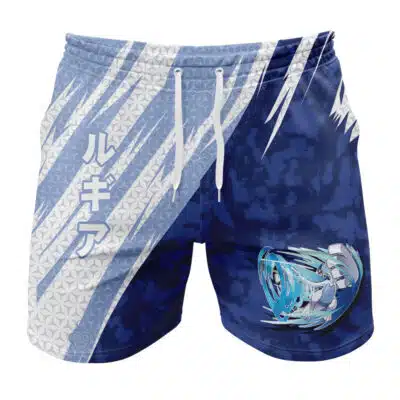 Lugia Attack Pokemon Gym Shorts