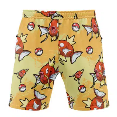 Magikarp Pattern Pokemon Versatile Shorts