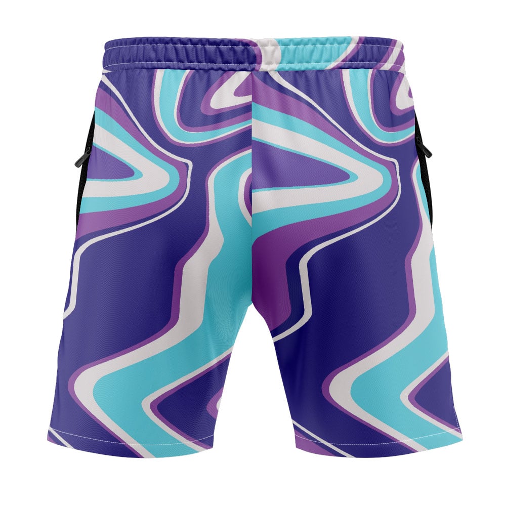 Mewtwo Trippy Pokemon Versatile Shorts - Image 4