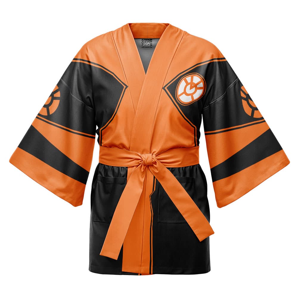 Orange Lantern DC Happi Coat Haori Kimono