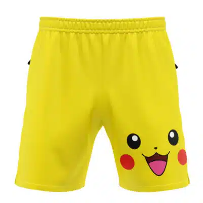 Pikachu Face Pokemon Versatile Shorts