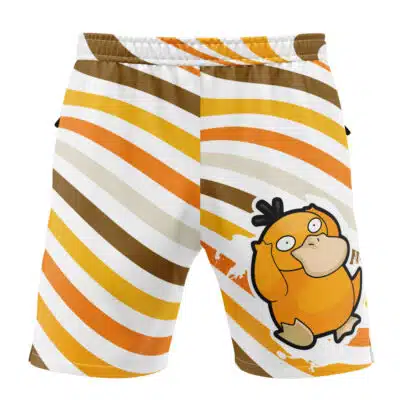 Psyduck Trippy Pokemon Versatile Shorts