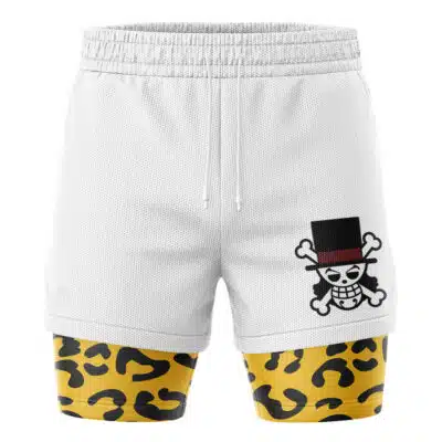 Rob Lucci One Piece 2-in-1 Performance Shorts