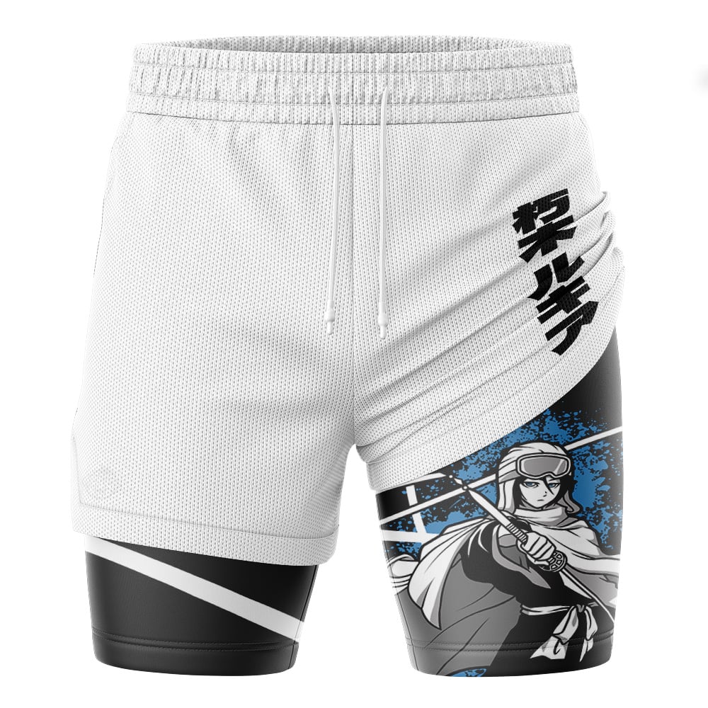 Rukia Kuchiki Bleach 2-in-1 Performance Shorts