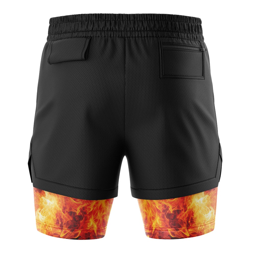 Scorpion Mortal Kombat 2-in-1 Performance Shorts - Image 4