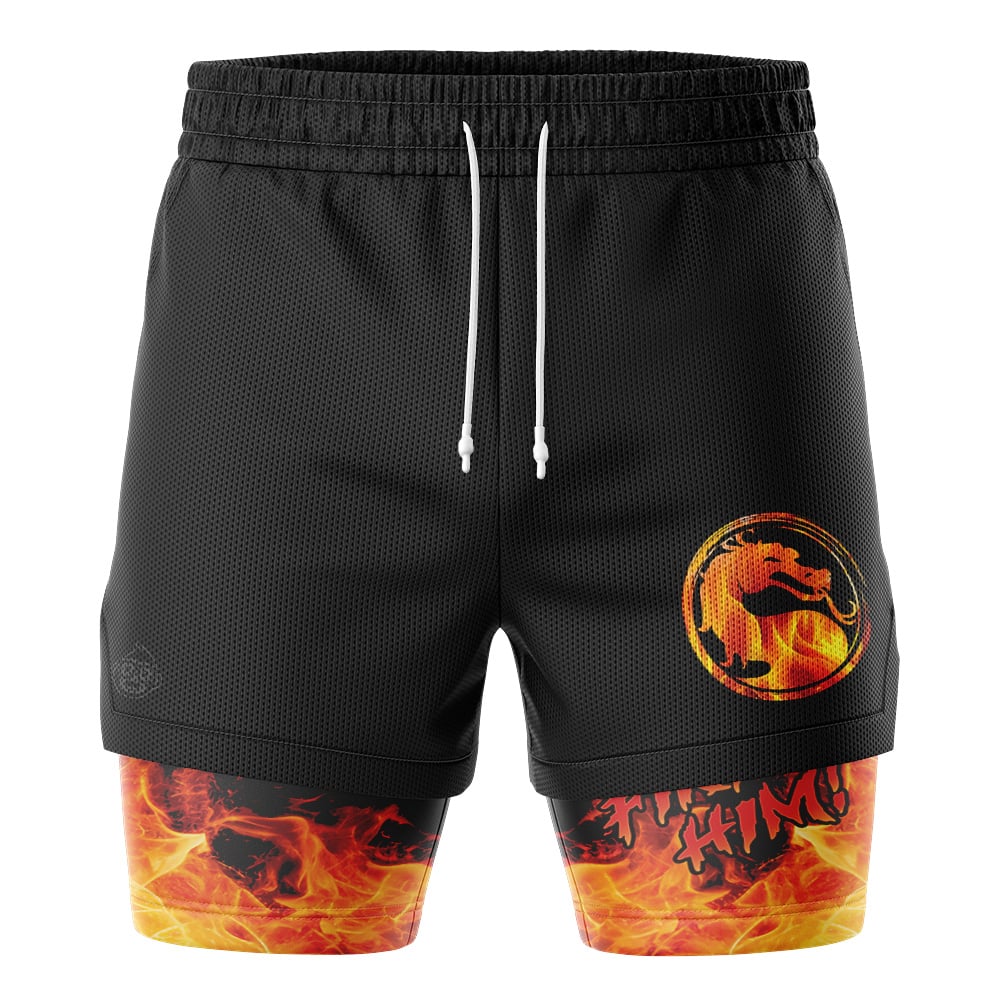 Scorpion Mortal Kombat 2-in-1 Performance Shorts - Image 2
