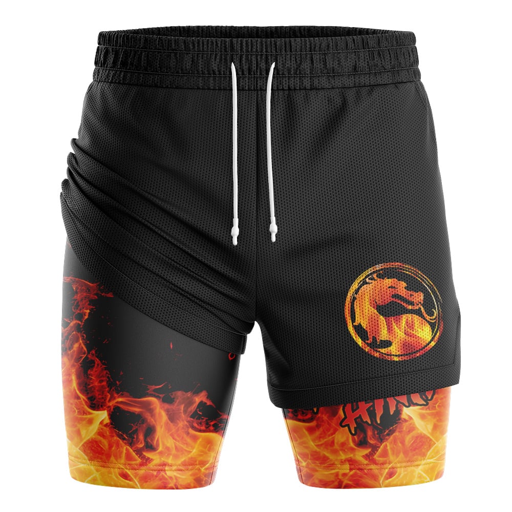 Scorpion Mortal Kombat 2-in-1 Performance Shorts - Image 3