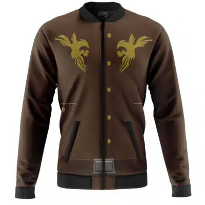 Sergei Dragunov Brown Outfit Tekken Casual Bomber Jacket