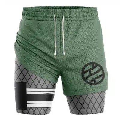 Shikamaru Nara Shippuden 2-in-1 Performance Shorts
