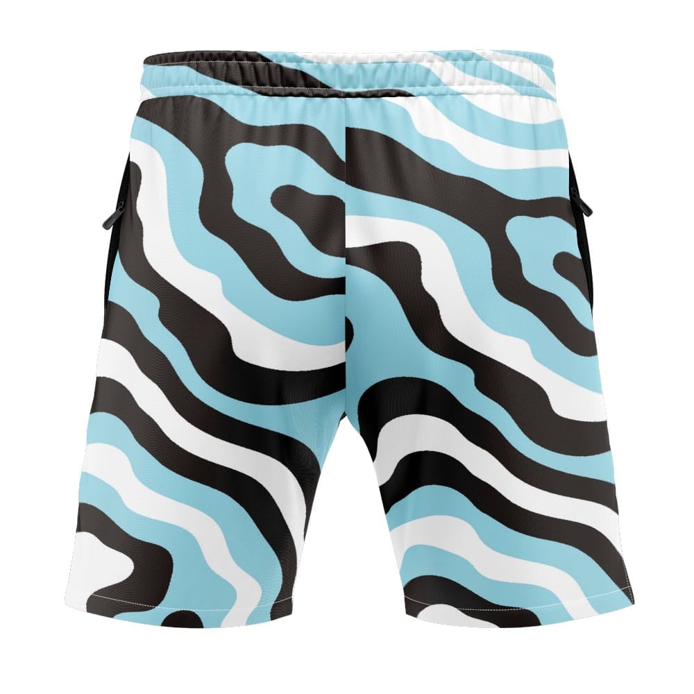 Shiny Umbreon Trippy Pokemon Versatile Shorts - Image 3
