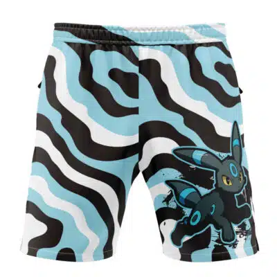 Shiny Umbreon Trippy Pokemon Versatile Shorts